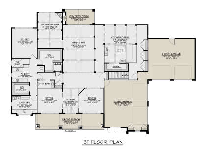 House Plan House Plan #26415 Drawing 1