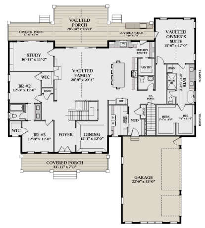 House Plan House Plan #26416 Drawing 1