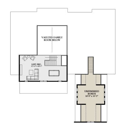 Second Floor for House Plan #6849-00116