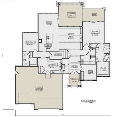Main Floor for House Plan #5631-00161
