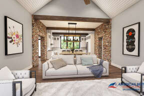Modern Transitional House Plan #041-00265 Additional Photo