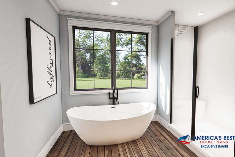 Modern Transitional House Plan #041-00265 Additional Photo