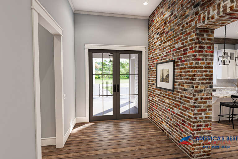 Modern Transitional House Plan #041-00265 Additional Photo