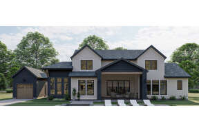 Modern Farmhouse House Plan #963-00637 Elevation Photo