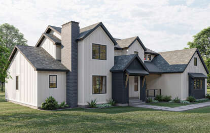 Modern Farmhouse House Plan #963-00637 Elevation Photo