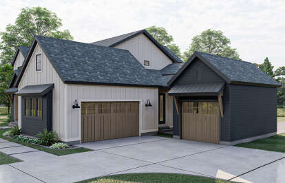Modern Farmhouse House Plan #963-00637 Elevation Photo