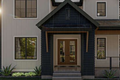 Modern Farmhouse House Plan #963-00637 Elevation Photo