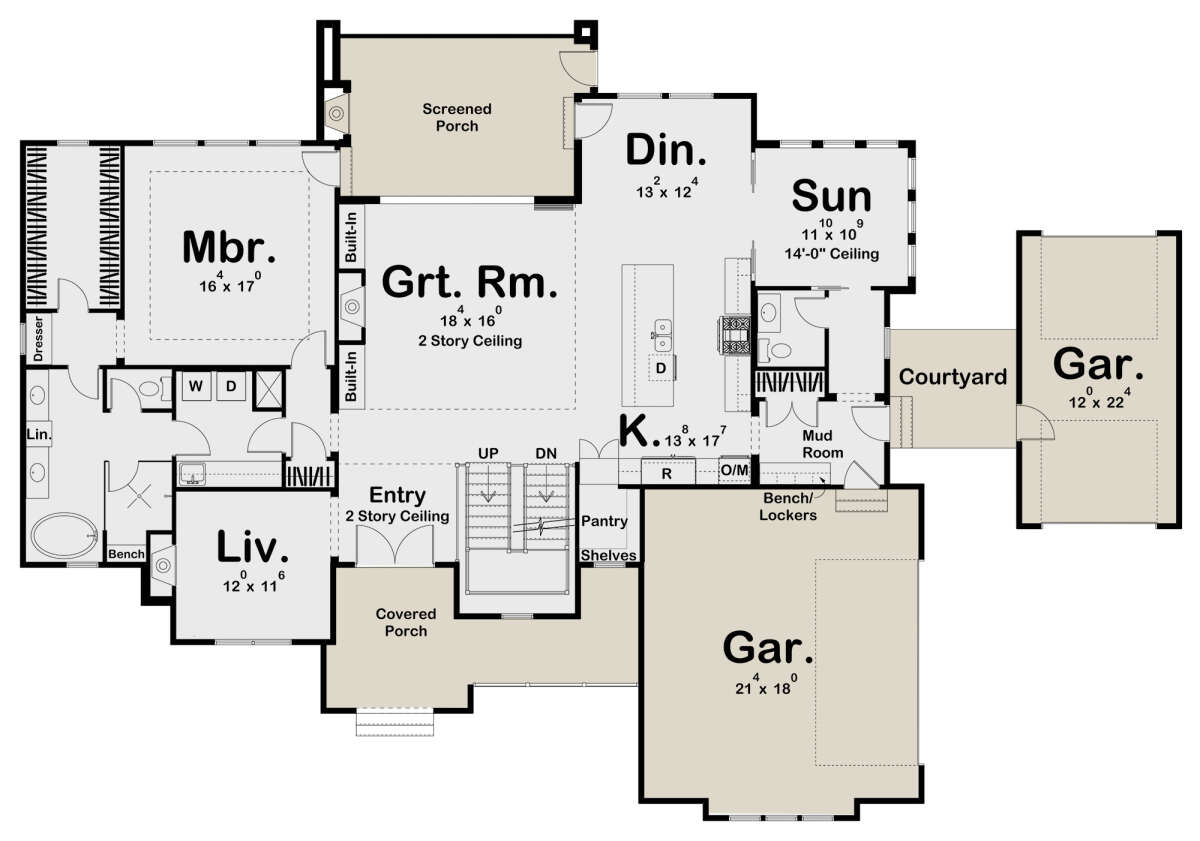 Main Floor for House Plan #963-00637