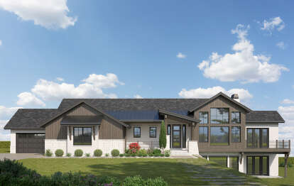 2 Bed, 2 Bath, 2513 Square Foot House Plan - #5631-00164