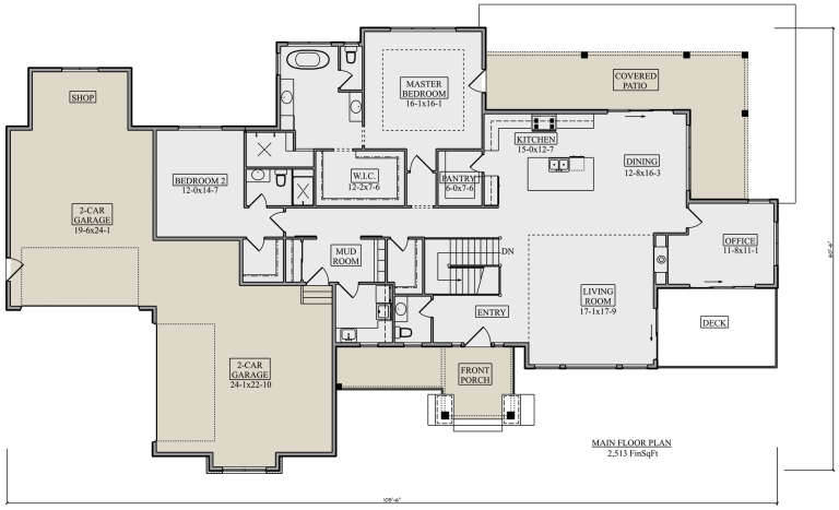 House Plan House Plan #26425 Drawing 1