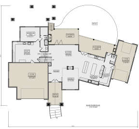 Main Floor for House Plan #5631-00165