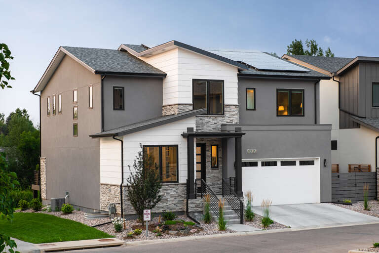Contemporary House Plan #5631-00166 Elevation Photo