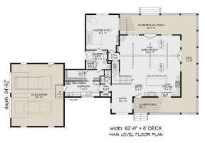 Main Floor for House Plan #940-00437