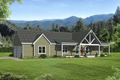 2 Bed, 2 Bath, 1650 Square Foot House Plan - #940-00438