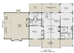 Main Floor for House Plan #940-00438