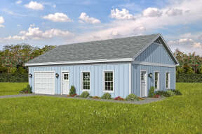 Country House Plan #940-00439 Elevation Photo