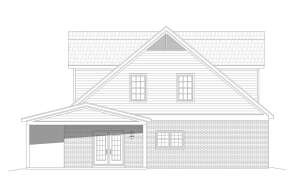 Barn House Plan #940-00442 Elevation Photo