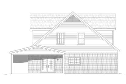 Barn House Plan #940-00442 Elevation Photo