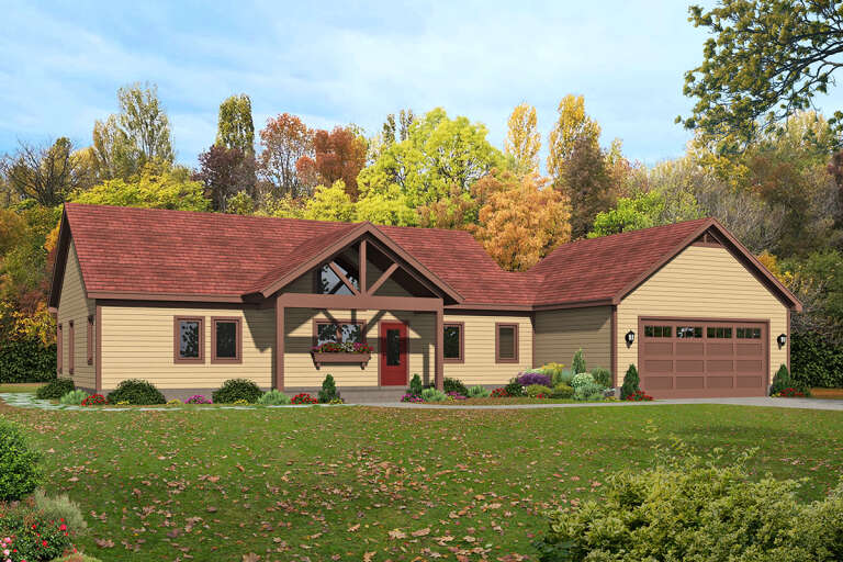 House Plan House Plan #26434 Front Elevation