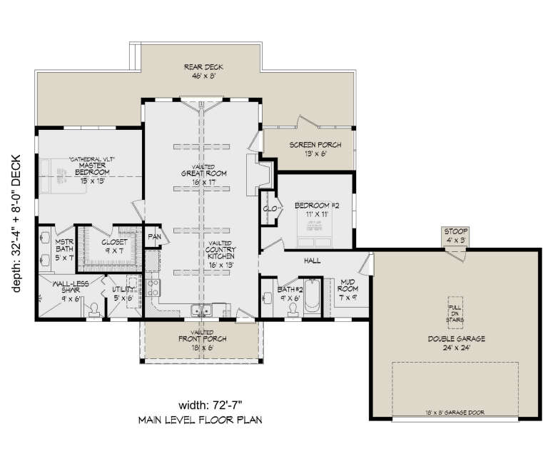House Plan House Plan #26434 Drawing 1