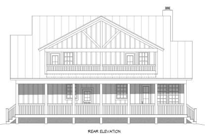 Country House Plan #940-00444 Elevation Photo