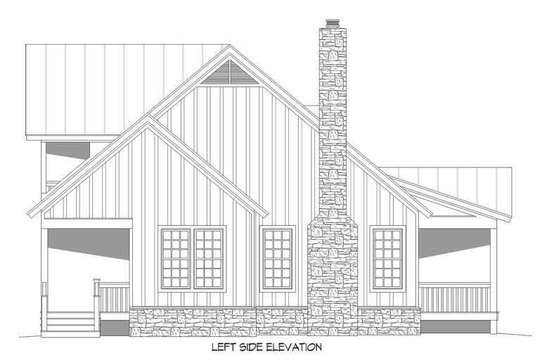 Country House Plan #940-00444 Elevation Photo