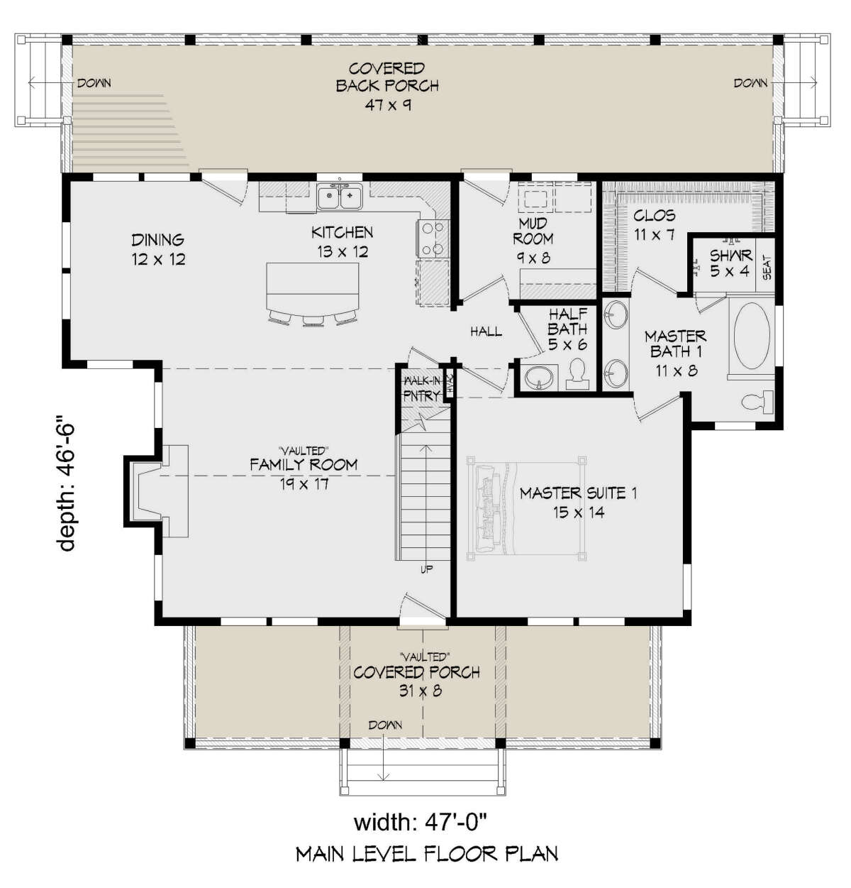Main Floor for House Plan #940-00444