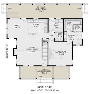 Main Floor for House Plan #940-00444
