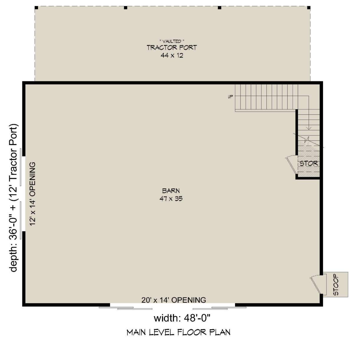 First Floor for House Plan #940-00445