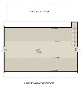 Second Floor for House Plan #940-00445