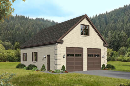 Traditional House Plan #940-00446 Elevation Photo