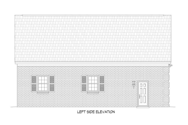 Traditional House Plan #940-00446 Elevation Photo