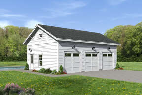 Country House Plan #940-00447 Elevation Photo