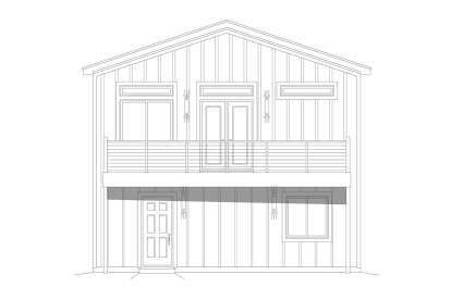 Modern House Plan #940-00449 Elevation Photo