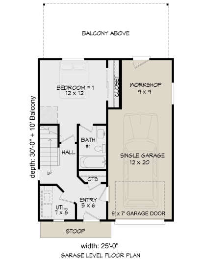 Main Floor for House Plan #940-00449