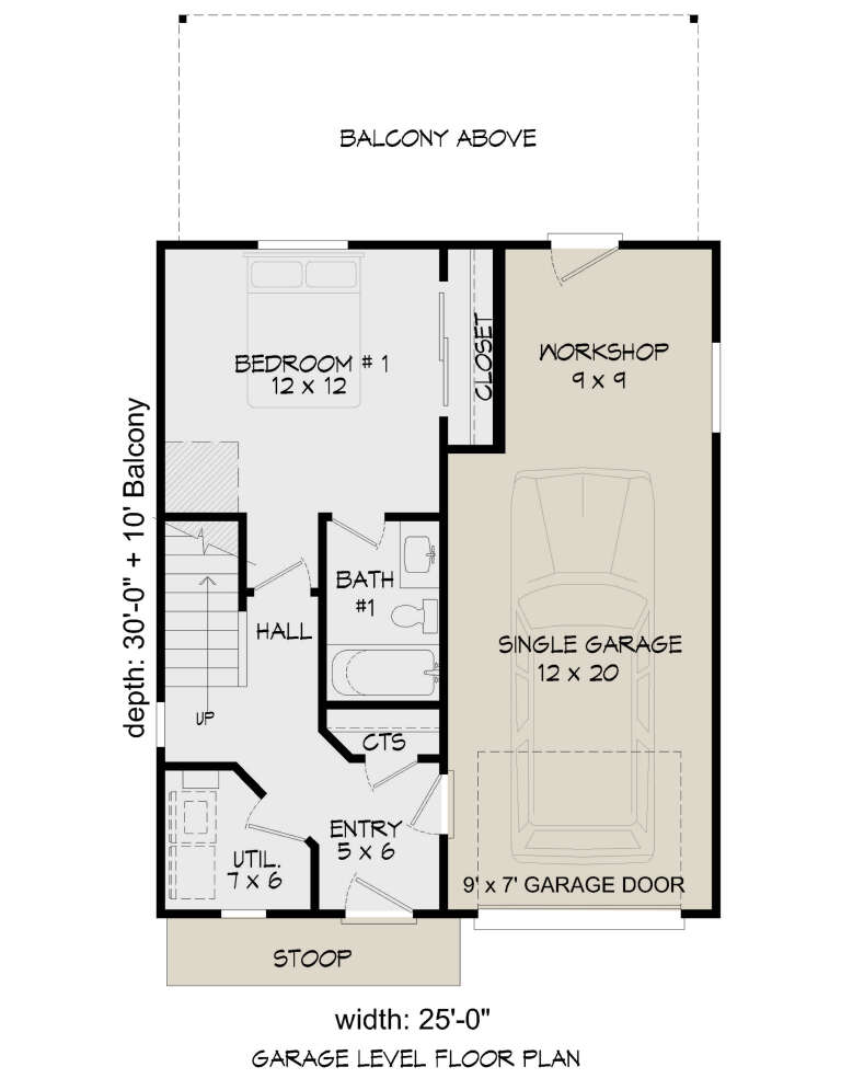 House Plan House Plan #26440 Drawing 1