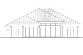 Contemporary House Plan #5565-00128 Elevation Photo