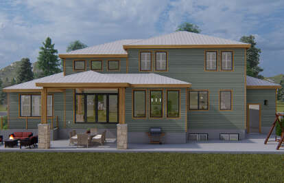 Craftsman House Plan #2802-00138 Elevation Photo