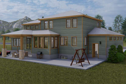 Craftsman House Plan #2802-00138 Elevation Photo