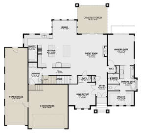 Main Floor for House Plan #2802-00138