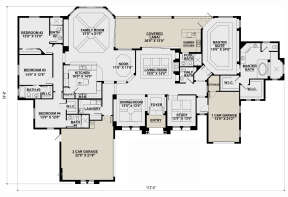 Main Floor for House Plan #5565-00130