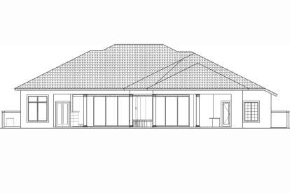 Contemporary House Plan #5565-00131 Elevation Photo