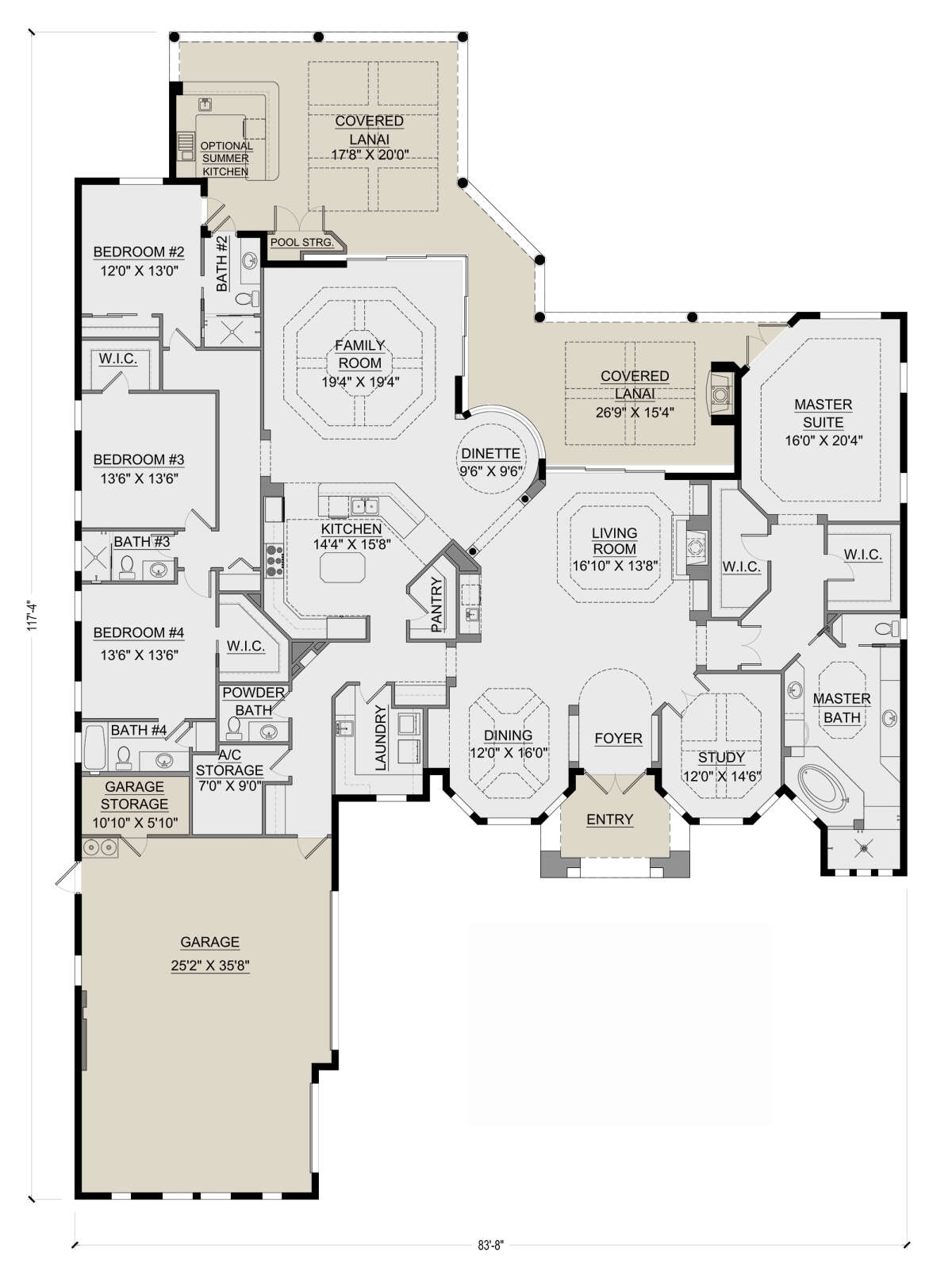 Main Floor for House Plan #5565-00131