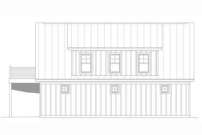 Cabin House Plan #940-00450 Elevation Photo