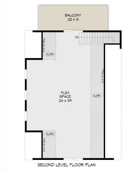 Second Floor for House Plan #940-00450