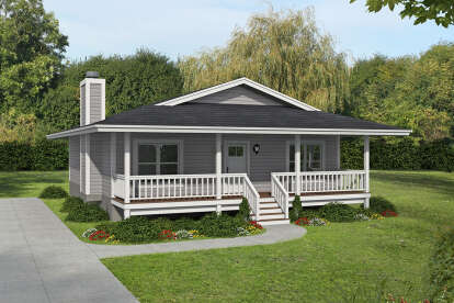 House Plan House Plan #26450 Front Elevation