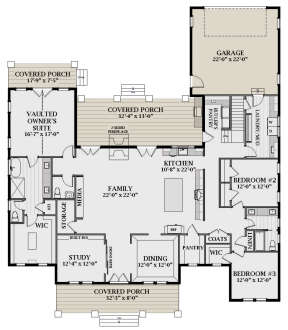 Main Floor for House Plan #6849-00117