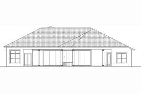 Contemporary House Plan #5565-00134 Elevation Photo