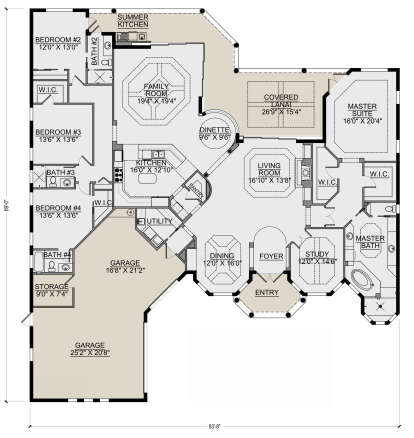 House Plan House Plan #26453 Drawing 1
