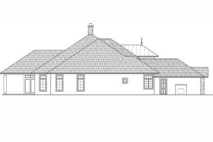 Contemporary House Plan #5565-00136 Elevation Photo